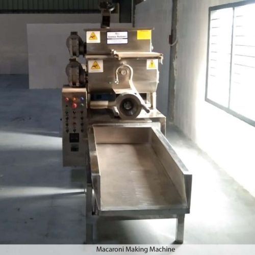 Prime Hydraulic Stainless Steel Semi Automatic Macaroni Machine, Capacity : 150 Kg/h