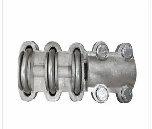 Grey Polished Aluminium 4 Bolted Alumnium Clamps, Size : 6 Mm