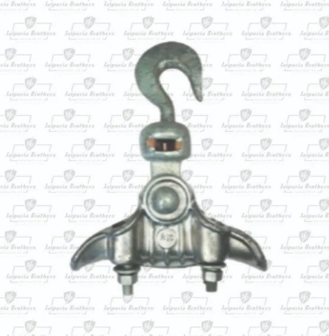 Stainless Steel Single Suspension Clamp, For HT Line, Color : Silver