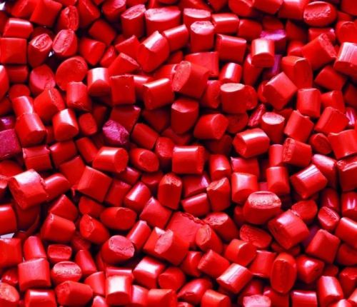 Red Plastic Granules, For Blow Moulding, Blown Films, Injection Moulding, Packaging Size : 10 Kg