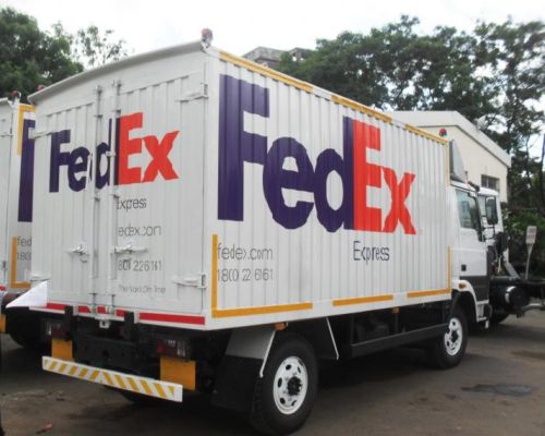 Rectangular Hard Mild Steel Fedex Container