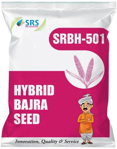 SRBH-501 Hybrid Bajra Seeds, For Human Consumption, Packaging Type : Plastic Packet