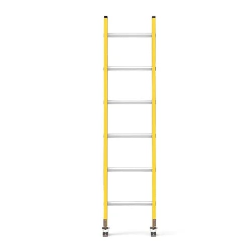 Grey Easy Move FRP Wall Ladder