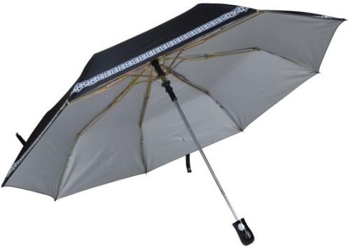 22 Inch Three Fold Umbrella, For Promotional Use, Protection From Sunlight, Raining, Handle Material : High Quality Plastic Handle