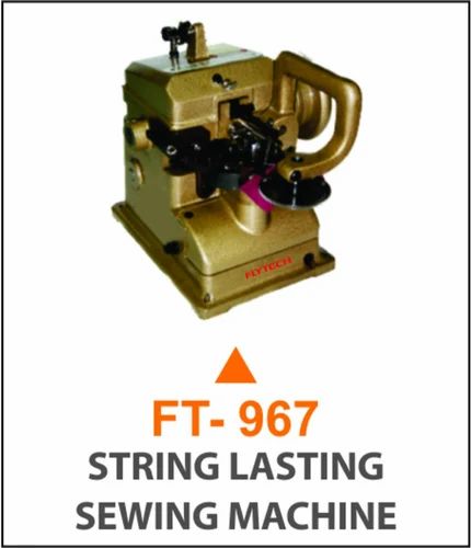 Semi Automatic FS- 967 String Lasting Sewing Machine, For Industrial Use