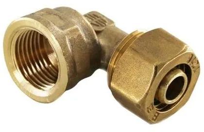 50 Gram Polished Brass 90 Degree Elbow, Size : 2 Inch