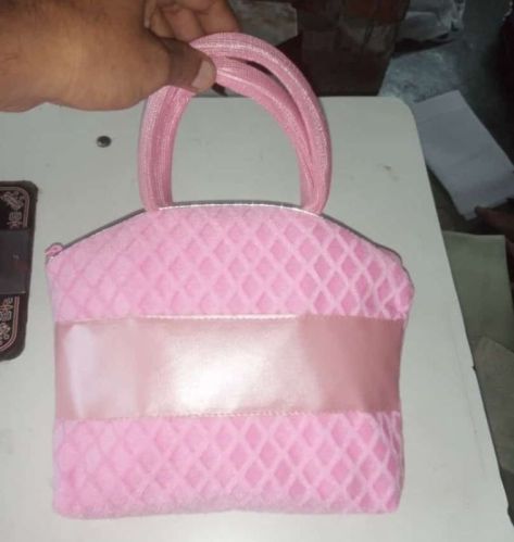 Pink Fabric Jewellery Bag, Size : Multi Sizes