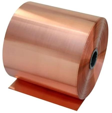 Brown Rectangle Copper Coil Sheets, For Industrial