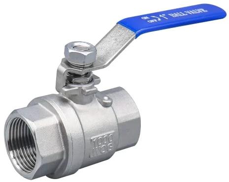 Blue Stainless Steel Flanged Ball Valve, For Industrial, Size : 3 Inch