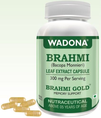 Aayurwia Green Brahmi Capsules, For Supplement Diet, Grade Standard : Pharm Grade