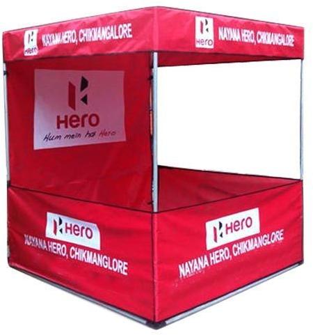 PVC Promotional Canopy, Color : Red