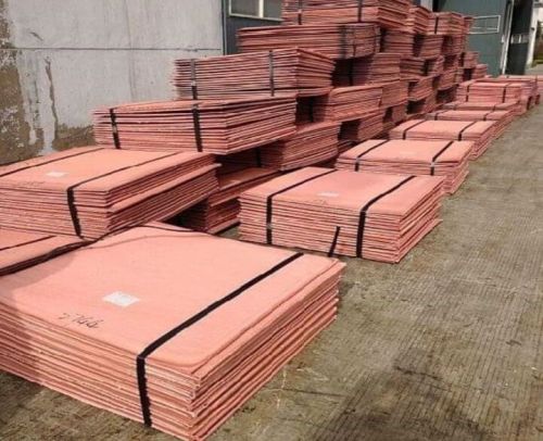 Copper Cathode Scrap, Packaging Type : Brown