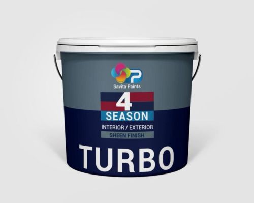 Turbo 4 Seasons Emulsion Paint, Packaging Size : 20 Liters