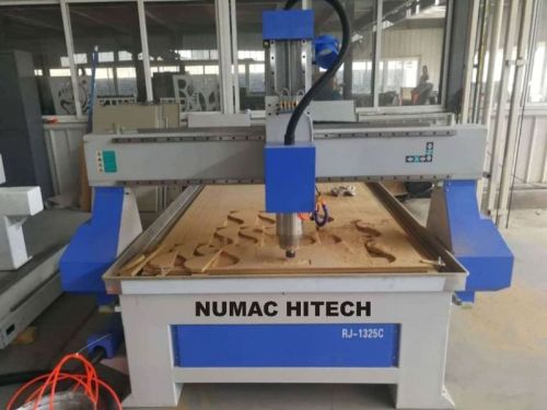 Black 3D Wood CNC Router Machine