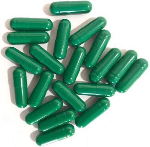 Green Empty Hard Gelatin Capsules, For Pharma Industry, Shelf Life : 5 Years