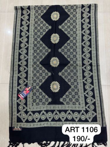 ART1106 Elegant Handloom Woolen Stole, Feature : Anti-Wrinkle, Comfortable, Easily Washable
