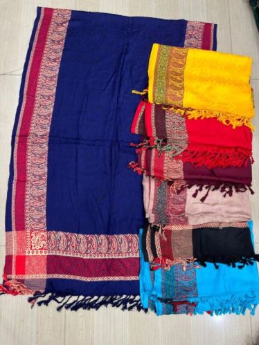 Border Viscose Stole, Occasion : Party Wear