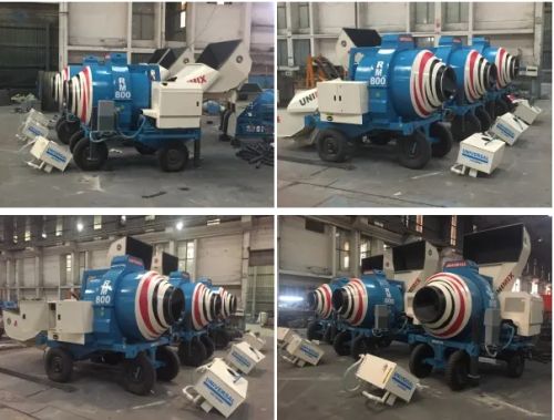 Diesel Engine Concrete Mixer, Capacity : 12M3/HR