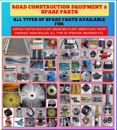 Spare Parts For Road Construction Equipments