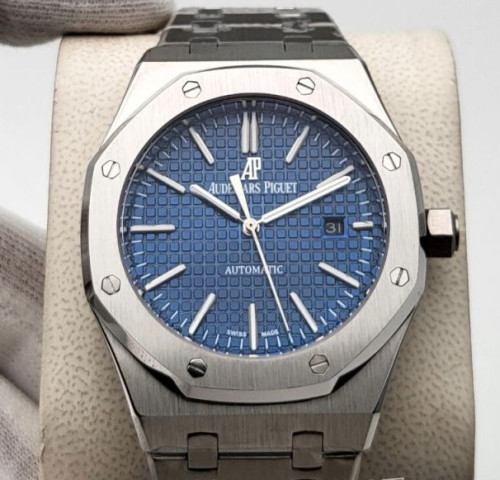 Audemars Piguet Royal Oak Silver Blue Dial First Copy Watch