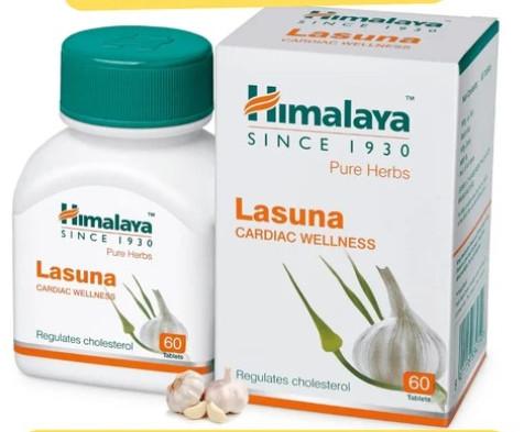 Himalaya Herbal Lasuna, Form : Tablets, Packaging Type : Bottle