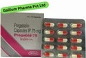 Pregabalin 75mg Capsules IP, Packaging Size : 1x15