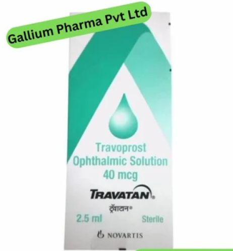 Travatan Travoprost Ophthalmic Solution IP, For Eye Drop, Packaging Type : 2.5ml