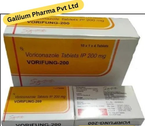 Vorifung Voriconazole 200mg Tablets IP, Packaging Type : Strip