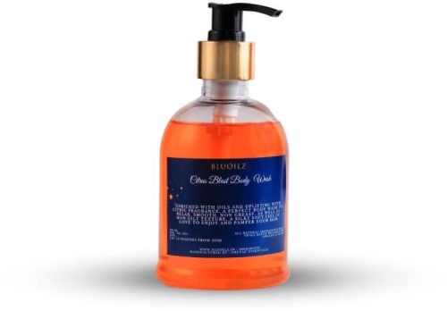 Sweet Lavender Fragrance Organic Natural Ingredients Citrus Blast Body Wash, For Beauty Care, Parlour, Personal