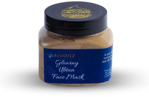 Plastic Box Glowing Ubtan Face Mask, For Beauty Parlor, Clinic, Pharmacy, Hospital, Saloon, Size : 200 GM