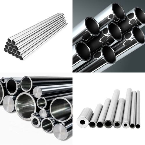 Polished 304 Stainless Steel Pipe For Manufacturing Plants, Industrial Use, Automobile Industry, Marine Applications
