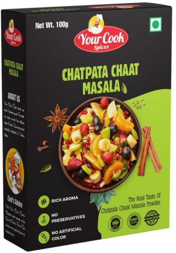 Blended Indian Natural Chaat Masala, For Cooking, Spices, Food Medicine, Certification : FSSAI Certified