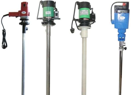 Manual Pneumatic Stainless Steel Barrel Emptying Pump, For Fuel Transfer, Power Source : Electric