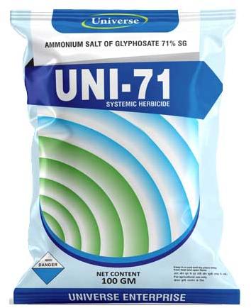 Ammonium Salt Of Glyphosate 71% SG Herbicide