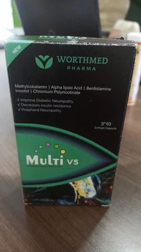 Multi V5 Softgel Capsule, Grade Standard : Medicine Grade