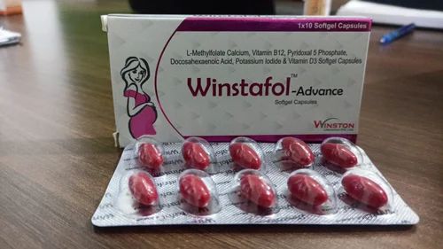 Winstafol Advance Softgel Capsule, Grade Standard : Medicine Grade