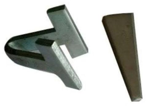 Iron Scaffolding Wedge Clip, Length : 4mm