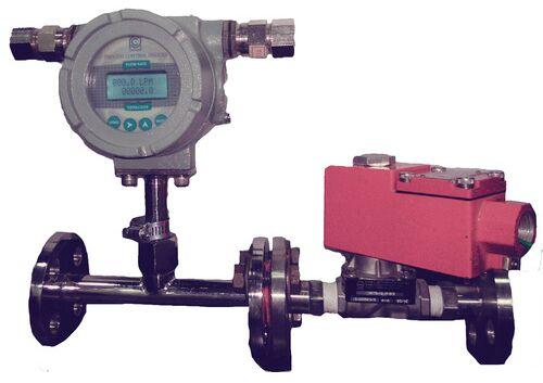 Electric Chrome Finish Cast Iron Batch Control Flow Meter, For Industrial Use, Packaging Type : Carton Box
