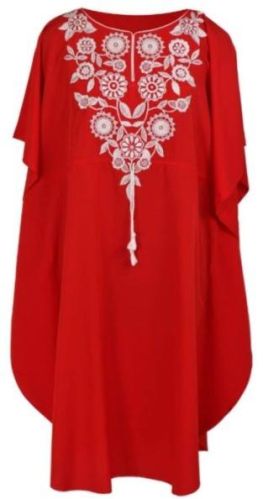 Embroidered Ladies Kaftan, Packaging Type : Packet