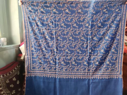 Embroidered Ladies Pashmina Jali Shawl, Size : Multisizes