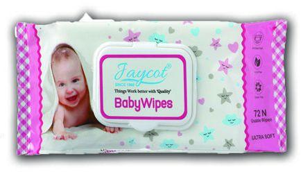 Jaycot Cotton Baby Wet Wipes, Feature : Anti Bacterial, Disposable, Dust Resistance, Smooth