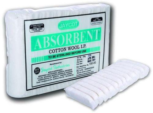 Zig Zag Absorbent Cotton Wool, For Clinical, Hospital, Feature : High Fluid Absorbency, Smooth Texture