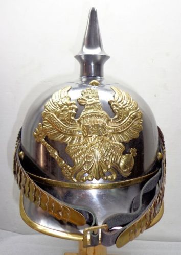 Armour Pickelhaube Helmet, For Safety Use, Style : Half Face
