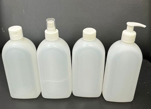 Off White HDPE Hand Wash Bottles, For Handwash Liquid Packaging, Packaging Type : Carton Box