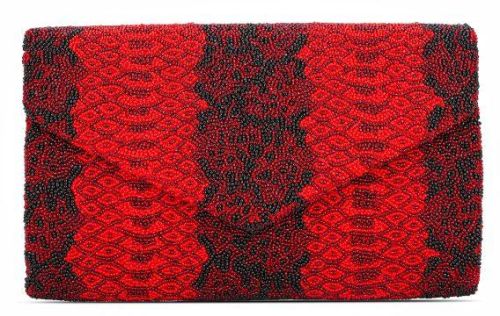 Bold Symmetry Red Sling Bag, Size : 6x10 Inch