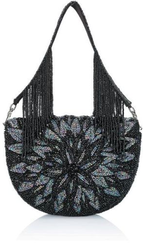 Susan Spectrum Soiree Half Moon Clutch Bag