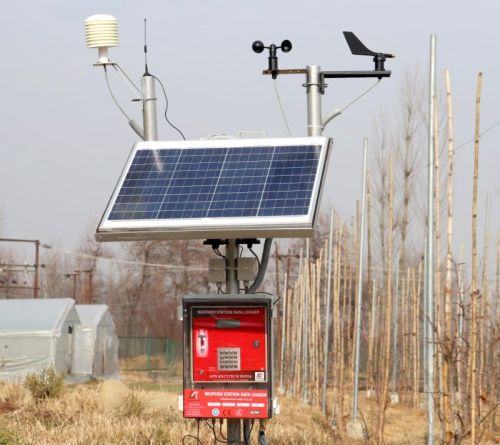 Automatic Weather Station, Housing Material : Polycarbonate