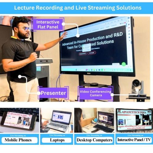 Lecture Recording And Live Streaming Solution