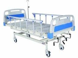 Rectangular Powder Coated Mechanical ICU Bed, For Hospital, Feature : Easy To Place, Fine Finishing