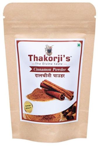 Thakorji Cinnamon Powder, For Food, Packaging Size : 50gm